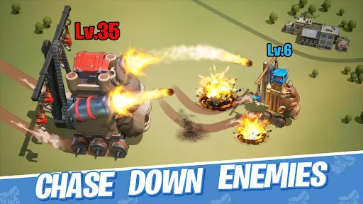 Gameplay screenshot 1 from Ape Warforts - Strategy game